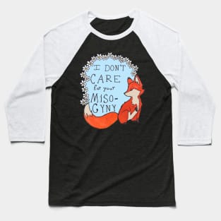 Feminist Fox Baseball T-Shirt